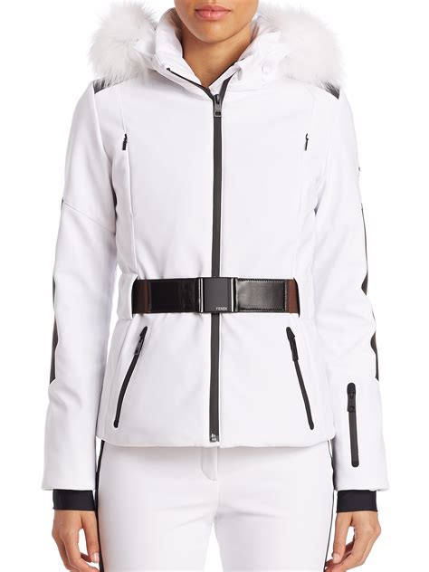 fendi ski jacket women|Fendi women' s trench coats.